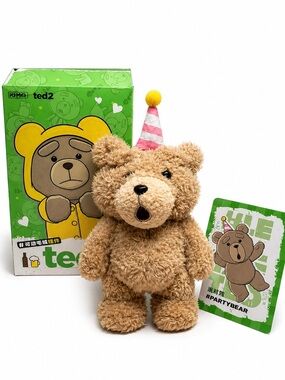 Ted2 Teddy Bear Action Plush Pendant Party Bear
